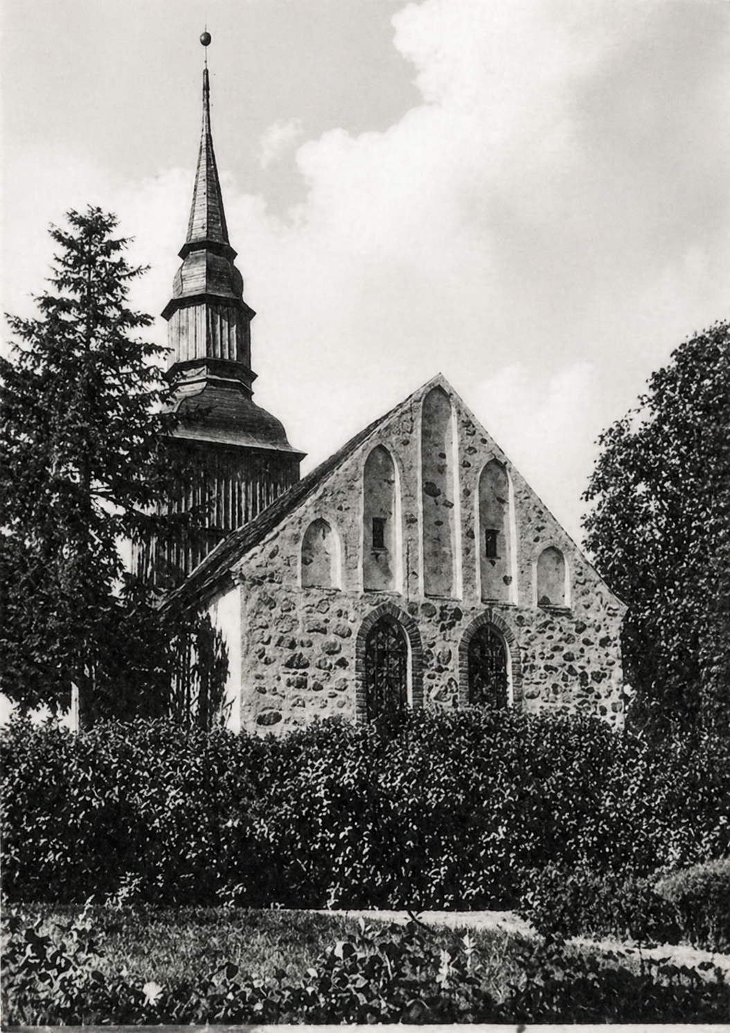 Kościół w Piaseczniku – archiwalne zdjęcie